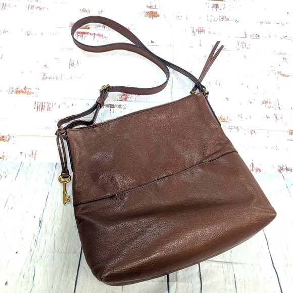 Fossil Handbags - Fossil Leather Crossbody Purse